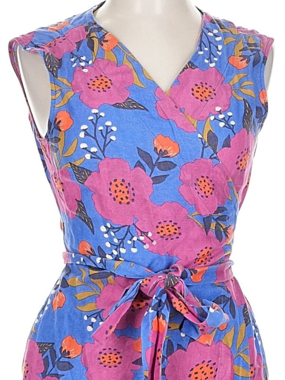 Princess Highway Linen Floral Dress